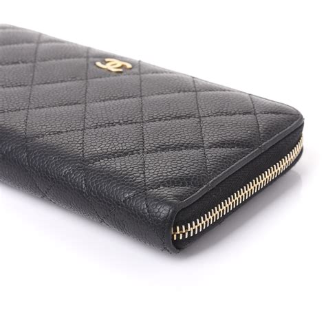 chanel large zip wallet|chanel zipped wallet small.